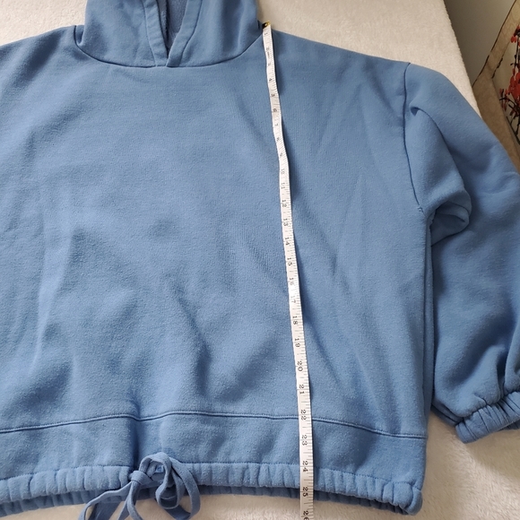 Askya Blue Drawstring Hoodie Size XL - Picture 8 of 9